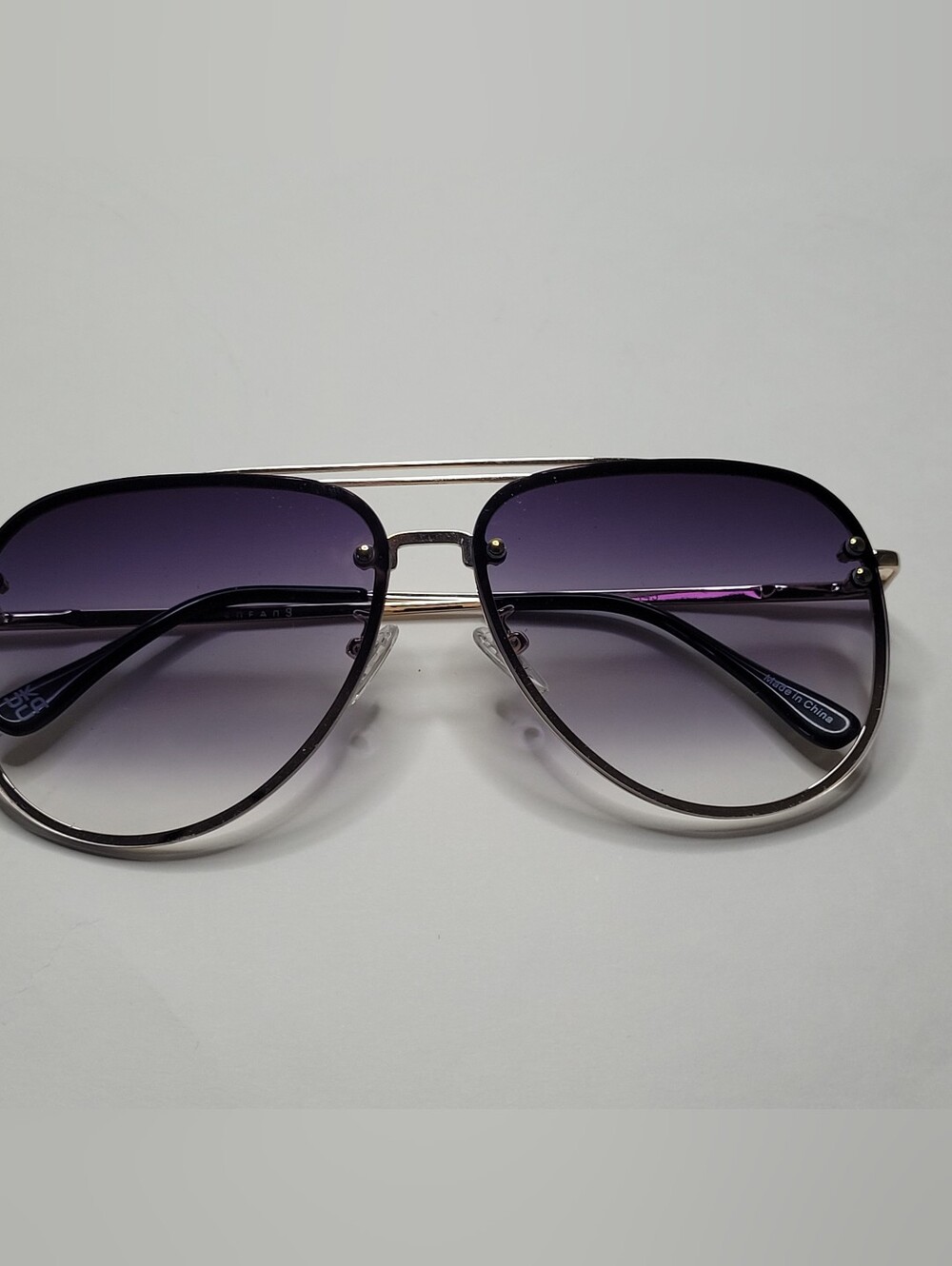 Vivien Fang Oversized Aviator Sunglasses